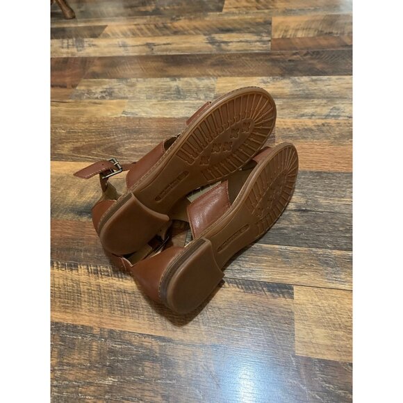 Women's Timberland Cherrybrook Ankle Strap Sandal Olive Full Grain Leather - Picture 4 of 4